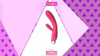 LonJoy - Svakom Angel Warming Rabbit Vibrator Pink