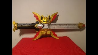 DX Zanbat Sword Review - Kamen rider Kiva