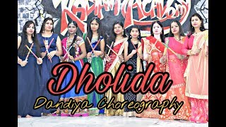 Dholida | Dholida Dhol Re Vagad | Dandiya Dance | Vivek Choreography | Loveyatri | Radiant Academy