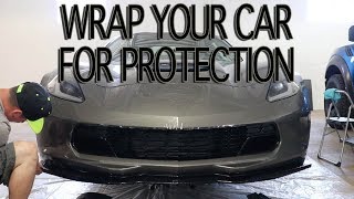 How to do a XPEL Protection Film Wrap