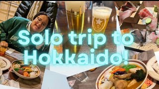 LIFE IN JAPAN: Solo Trip to Hokkaido 🇯🇵🍜❄️🥶