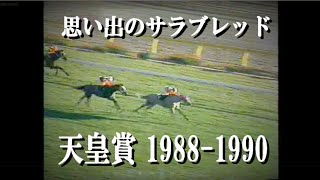 競馬：天皇賞 1988～1990年（思い出のサラブレット）タマモクロス・スーパークリーク・CMミホノブルボン