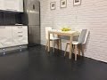 Mesa cocina pequeña extensible Maxima estilo nordico con patas de madera