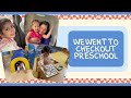 I went to checkout a preschool for Nihira | Vlog | Best preschool for kids