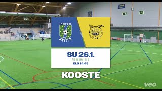 KOOSTE: Tampere United – Ilves 2 / Harjoitusottelu / 26.1.2025 / Pirkkahalli