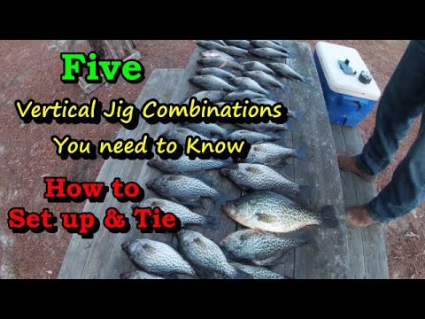 Five Vertical Jigging Rigs For Crappie Fishing/How To Tie A Double Or ...