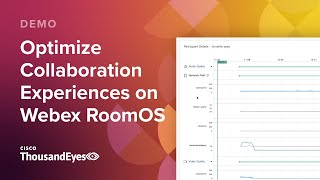 How To Optimize Collaboration Experiences With ThousandEyes on Webex RoomOS
