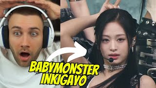 OMG!! BABYMONSTER - Intro+SHEESH @인기가요 inkigayo 20240407 - REACTION