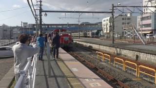 2017.01.22　DL勝浦　安房鴨川駅を出発