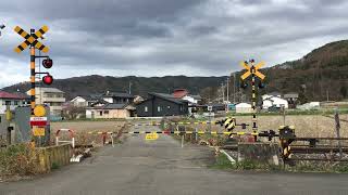 JR小海線の踏切（青沼ー臼田）長野県