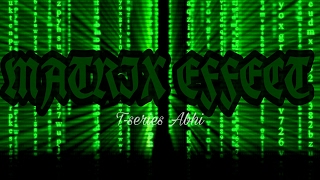 ADVANCED MATRIX EFFECT WITH NOTEPAD
