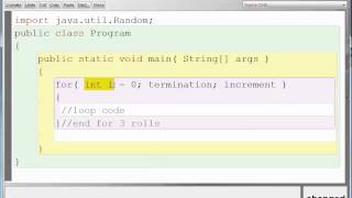 Java for loops using BlueJ with American Accent