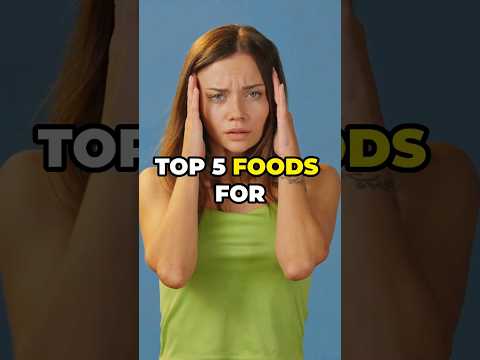 TOP 5 FOODS TO RELIEVE STRESS!!! #healthy #stressrelief #anxiety