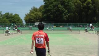 '16 全日本シングルスソフトテニス選手権大会　男子　6回戦　7