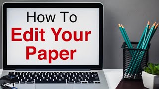 How to Edit Your Document (Just Under 5 minutes 🔥) | Proofreading and Editing Techniques