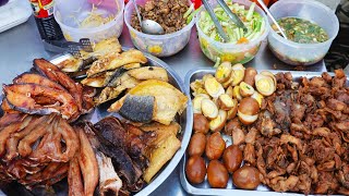 Street Food @ Boeng Chhouk Lake, Shoe Factory Workers Breakfast, Cambodian Street Food