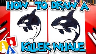 How To Draw A Killer Whale (Orca)