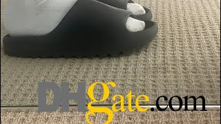 DHGATE YEEZY SLIDE ONYX REVIEW!!! topsportmarket