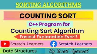 Counting Sort Code|Code of Counting Sort|Counting Sort program|Sorting Algorithm|Swati Agarwal