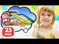 Bianca au PARC D'ENFANTS. Vlog de famille sur les meilleurs jeux pour les petits.