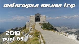 Cetinje - Lovćen/Njegošev mauzolej - Serpentine - Kotor┃Moto tura - 5.deo┃TDM850