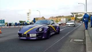 与島ニューイヤーミーティング2020        4 旧車やカスタムカーが集結　2020 New Year Meeting in Yoshima 4 Old Car Shop Custom Car