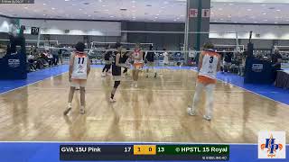 HPSTL 15 Royal vs. GVA 15U Pink (2025.01.20)