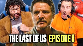 THE LAST OF US EPISODE 1 REACTION!! 1x1 Review & Breakdown | HBO | Ending Scene