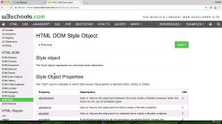 Manipulating and Changing Styles of HTML Elements with Javascript
