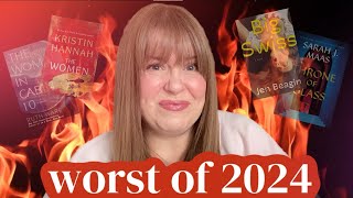 The Worst Books of 2024—Are Your Favourites on the List?