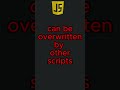 Stop using Global variables in JavaScript 🤯