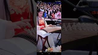 古筝美女 夏晚晴 直播 20230311 #guzheng #xiawanqing #古筝 #夏晚晴 #精忠报国