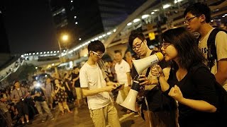 As Hong Kong deadline looms, protesters appear to be on the move