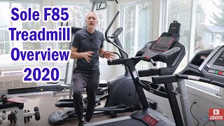 Sole F85 Treadmill Overview 2020
