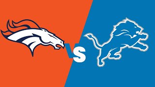 Detroit Lions vs Denver Broncos Prediction and Picks - NFL Bets and Odds for Week 15