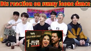 Bts reaction to bollywood song | Bts reaction to sunny leone song|#bts