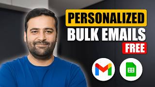 [FREE] How To Send Personalized BULK Emails in GMAIL (Beginners Guide)