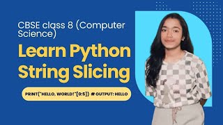 Python String Slicing for Beginners!!