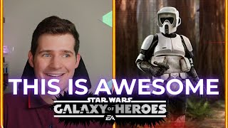 Scout Trooper Confirmed! And she* looks AMAZING