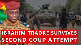 Burkina Faso’s Captain Ibrahim Traore survives second coup attempt in one month!