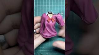 Painting best girl Momo Ayase from #dandadan full video on channel #momoayase #scalemodel #anime