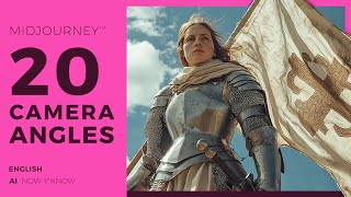 Midjourney - 20 Camera Angles and Camera Positions.
