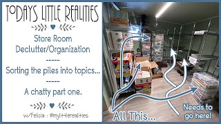 Store Room Declutter, Sort, and Organize | Part 1  | My Little Realities