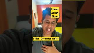 is London airport closed today | gatwick airport #shorts #shortvideo #viralshort #flights