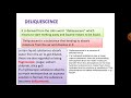 deliquescence and desiccation