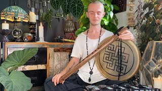 Rhythm Of Life Meditation - Spiritual Dance Music - Shamanic Trance Drum & Bass Flute - Deep Healing