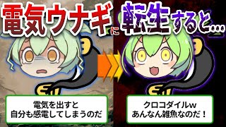 【アマゾン最強魚】ワニを〇す！最強すぎる電気ウナギの生態とは⁉【ずんだもん\u0026ゆっくり解説】