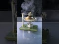 UFO steam engine rotating model toy