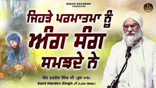 Katha Bhai Hardev Singh Lulo Wale