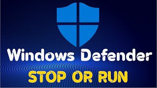 How to Run or Stop Windows Defender on Windows 10.  Disable or Enable Windows Defender. HP/Asus